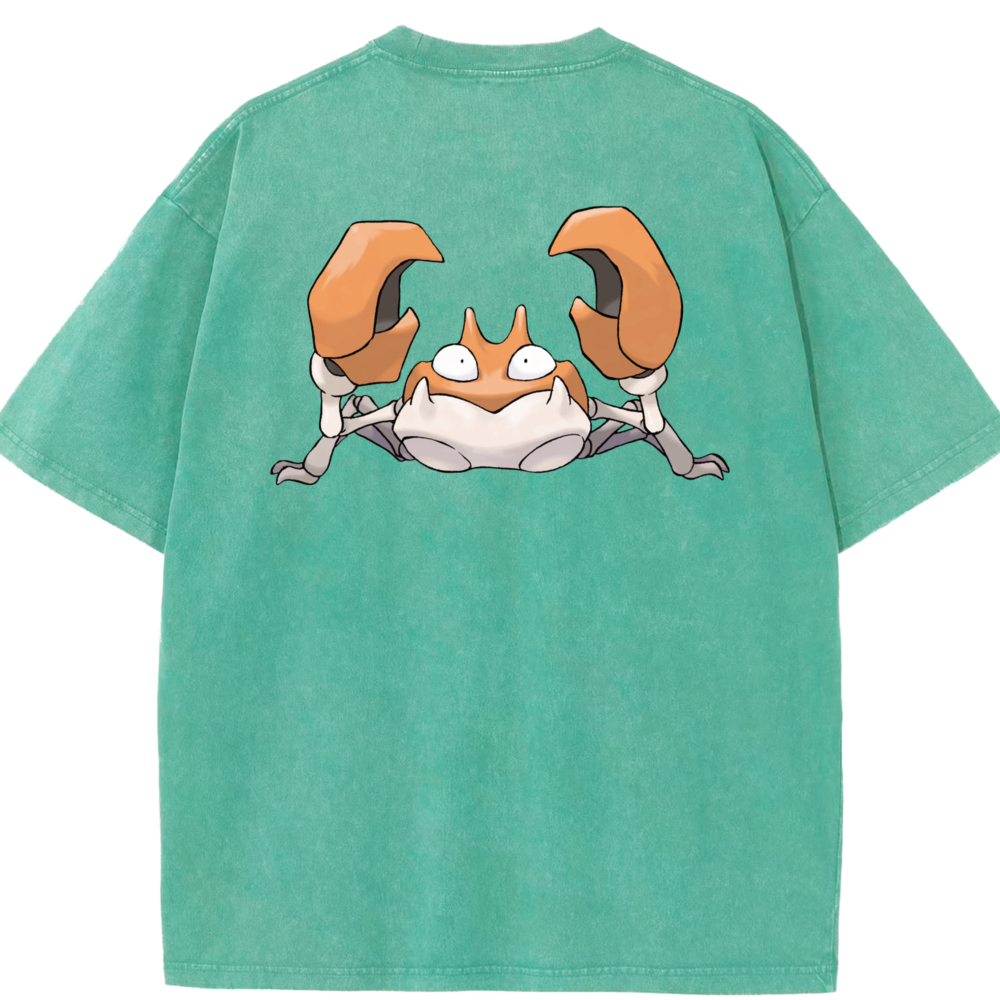 （画像用） ポケットモンスター Pokémon 綿100% ヴィンテージ風 半袖Tシャツ（背面プリント）